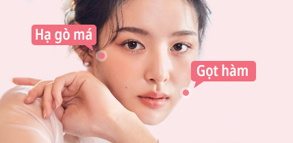 Gọt xương 2 điểm